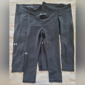 Under Amrour Capri Leggings, Size SM